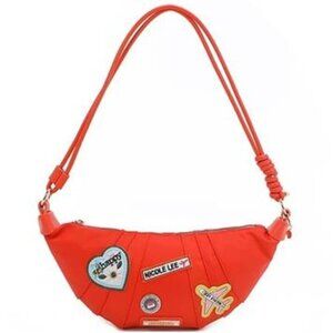 Nicole Lee USA Color Patch Croissant Bag